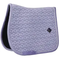 Kentucky Horsewear Horsewear - Velvet Zadeldoek - Zadeldekje - Jumping - Purper