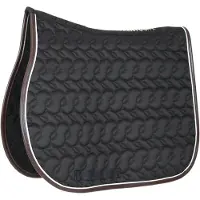 Kentucky Horsewear Horsewear - Zadeldek - Zwart - Zonder Logo