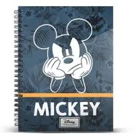 KARACTERMANIA DISNEY - Mickey Blue - A5 Notitiebook '16.5x21x1.5cm'
