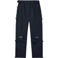 Berghaus - Women's Paclite Overtrousers - Regenbroek 10 - Short, zwart
