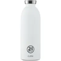 24Bottles Drinkfles 'Clima ' lichtgrijs / zwart