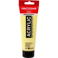 Royal Talens Amsterdam acrylverf - 120 ml - permanentcitroengeel licht 217