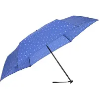 Knirps Unisex, Paraplu, US.050 ultra light slim handmatige regen blauw, Blauw