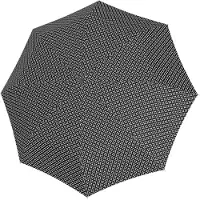 Doppler Paraplu Carbonsteel Magic Minimal Black Zwart