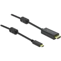 DeLOCK Active USB Type-C to HDMI Cable (DP Alt Mode) 4K 60 Hz 1 m