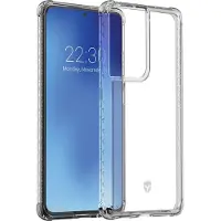 FORCE CASE , Hoesje Geschikt voor Samsung Galaxy S21 Ultra 5G AIR Schokbestendig, Transparant
