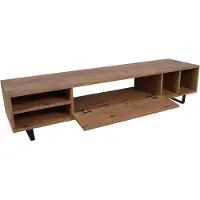 Skye Decor Modern TV-meubel - Woody Fashion | 100% Gemelamineerd Atlantisch Pijnboomhout | 18mm Dikte, 160x35x40cm