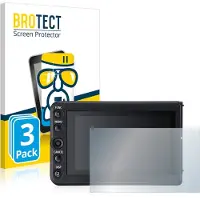 BROTECT Screenprotector 3 Stuks voor Canon EOS C300 Mark III Beschermglas transparant