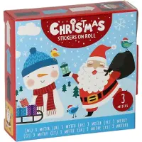Wins Holland Kerststickers op Rol, 3 meter