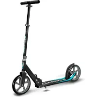 Skids Control Foldable adjustable Scooter 200mm with Kickstand CARBONE