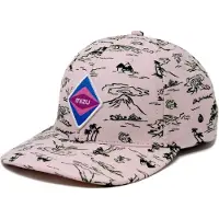 Mizu Baseball Pet Soft Pink Hawaiian Print