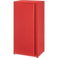 En.casa Metalen kast Burlöv 88x40x35 cm rood []