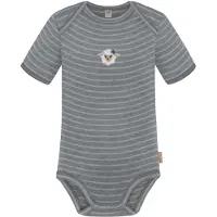 Normani Rompertje/body 'Tauranga' beige / grijs / wit
