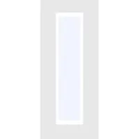 Vente-unique Binnenraam van aluminium met poedercoating - 30 x 105 cm (B x H) - Wit - BAYVIEW