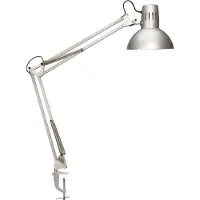 MAUL Study led-bureaulamp met klem zilver