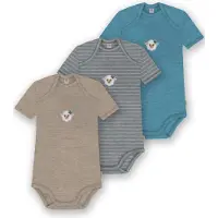 Normani Rompertje/body 'Tauranga' beige / blauw / grijs
