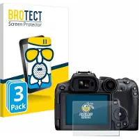 BROTECT - Screenprotector voor Canon EOS R7 - Folie Beschermfolie Beschermglas matte 3 Stuks
