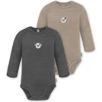 Normani Rompertje/body 'Auckland' beige / antraciet
