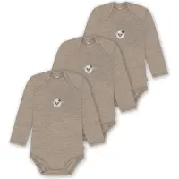 Normani Rompertje/body 'Auckland' beige / gemengde kleuren