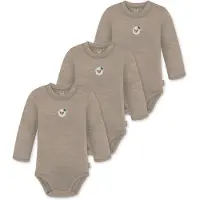 Normani Rompertje/body 'Tuai' beige / gemengde kleuren