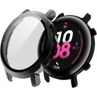 Strap-it TPU case - transparant bescherm hoesje geschikt voor Huawei Watch GT 2 42mm - doorzichtige beschermhoes voor Huawei Watch GT2 42mm