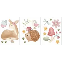 Little Dutch Muurstickers 3 vellen | Fairy Garden