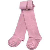 Kipkep Blijf-Maillot Stay-on-Tights roze Jongens/Meisjes Katoen Effen - maat 2-6 mnd