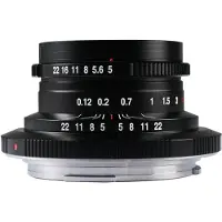 Laowa 15mm f/5 Cookie FF Canon RF-mount objectief Zwart