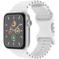 IMoshion Athletic siliconenbandje voor de Apple Watch | 38/40/41/42 mm - Wit
