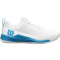Wilson Tennisschoen Men Rush Pro 4.5 White/White/Atomic Blue-Schoenmaat 46 (UK 11)