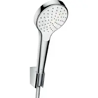 Hansgrohe Croma Select S 1jet / PorterS badset 125 cm Wit-Chroom