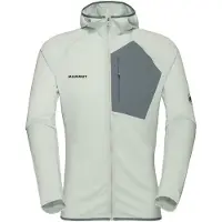 Mammut - Aenergy Light ML Hooded Jacket - Fleecevest XXL, grijs