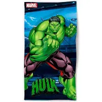Marvel Avengers strandlaken - 70 x 140 cm. - de Hulk badhanddoek - sneldrogend