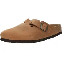 Birkenstock Clogs 'Boston' cognac