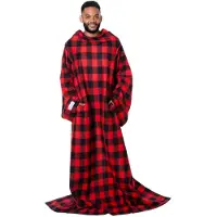 Snuggie Original - Blanket Fleece - Red Buffalo