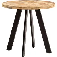 Wohnling Eettafel mangohout 80x80 cm
