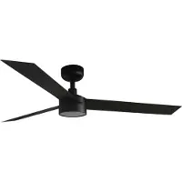 Faro Cruiser Plafondventilator Black | L (Ø132cm) | LED