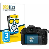 BROTECT - Screenprotector voor Panasonic Lumix DC-G97 - Folie Beschermfolie Beschermglas matte 3 Stuks
