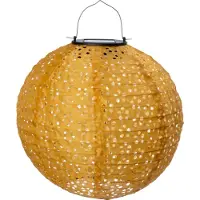 Intratuin Lampion Bari Geel D 30 H 28 Cm