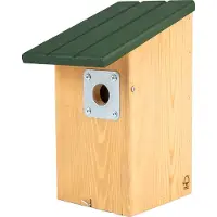 Cj Wildlife Nestkast Seattle 32 Mm - Met Roofdier Protectie | Houten vogelhuisje | Vivara | Aanbevolen door Vogelbescherming Nederland | Uniek ontwerp