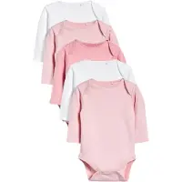 Next Rompertje/body rosa / pitaja roze / wit
