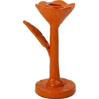 Intratuin Kandelaar Nate Oranje 9 X 6,5 X 15 Cm