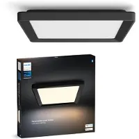 Philips Hue White Ambiance Tento Plafondpaneel - Klein - Vierkant Zwart