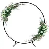PartyPro Backdrop Zwart - 2m (Cirkel Boog)