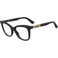 Moschino MOS650 52/19/140 Zwart goud Acetaat monturen DAMES MOS650