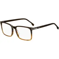 HUGO BOSS BOSS 1753/G 55/17/145 Bruin geschakeerd hoorn Acetaat monturen MAN BOSS 1753/G