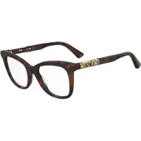 Moschino MOS650 52/19/140 Havana honing Acetaat monturen VROUW MOS650