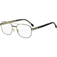 HUGO BOSS BOSS 1756 54/18/150 Matte zwart goud Metalen monturen MAN BOSS 1756