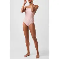 French Connection Recycled Bonits Ditsy Swimsuit Red Maat: S | Badpakken Outlet | Dames | Paars