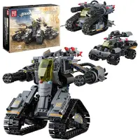 Mould King - Technic 3 in 1 rc army tank | City speed champions adventure | Creator classic auto motor bouwpakket | Technische leger speelgoed ideas expert volwassenen & kinderen | 588 bloks modelbouw